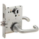 Schlage L9466J 03A Store/Utility Room Mortise Lock with Deadbolt, Accepts large Format IC Core (LFIC)