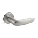 Schlage L0172 07A 626 Mortise Full Dummy Trim, w/ 07 Lever and A Rose, Satin Chrome Finish