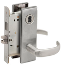 Schlage L9466B 17N Store/Utility Room Mortise Lock with Deadbolt, Accepts Small Format IC Core (SFIC)