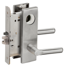 Schlage L9050L 18N 626 Office and Inner Entry Mortise Lock, Less Cylinder, Satin Chrome Finish