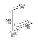 Corbin Russwin ML2020 LSM Privacy Bedroom or Bathroom Mortise Lock