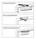 LCN 4031 Hw/PA Heavy Duty Door Closer, w/ Hold Open Arm