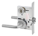 Corbin Russwin ML2042 RSA 626 LC Entrance or Public Restroom Mortise Lock, Conventional Less Cylinder, Satin Chrome Finish
