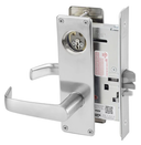 Corbin Russwin ML2032 NSN 626 LC Institution or Utility Mortise Lock, Conventional Less Cylinder, Satin Chrome Finish