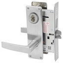 Corbin Russwin ML2024 ASN 630 CL6 Entrance or Storeroom Mortise Lock, Accepts Large Format IC Core (LFIC), Satin Stainless Steel Finish
