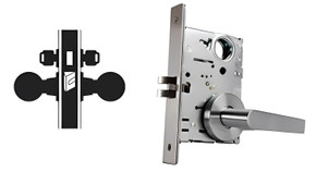 Falcon MA371L DG Store Door Mortise Lock, Less conventional cylinder