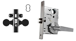 Falcon MA431B DG Security Mortise Lock, Accepts Small Format IC Core