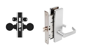 Falcon MA431CP6 DN Security Mortise Lock, w/ Schlage C Keyway