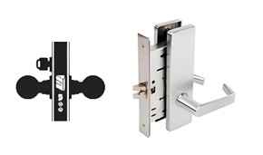 Falcon MA521L DN Entry/Office Mortise Lock, Less conventional cylinder