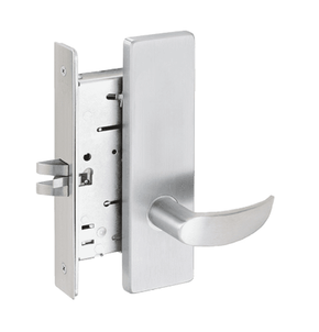 Falcon MA101 AN 626 Passage/Closet Mortise Lock, Satin Chrome Finish