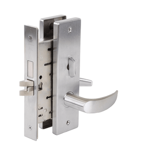 Falcon MA311 AN 626 Privacy, Bedroom or Bath Mortise Lock, Satin Chrome Finish