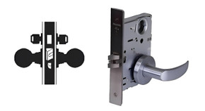Falcon MA431CP6 AG Security Mortise Lock, w/ Schlage C Keyway