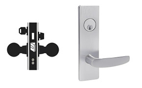 Falcon MA621L AN Apartment Corridor Mortise Lock, Less conventional cylinder