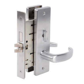 Falcon MA301 QN 626 Privacy Mortise Lock, Satin Chrome Finish