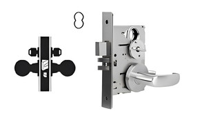 Falcon MA441B QG Classroom Security Mortise Lock, Accepts Small Format IC Core