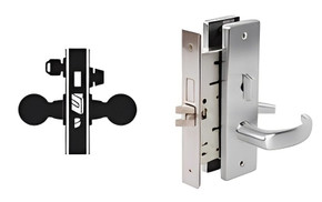 Falcon MA641CP6 QN Dormitory Mortise Lock, w/ Schlage C Keyway