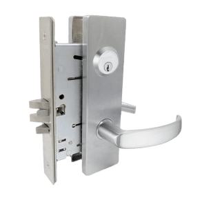 Falcon MA851CP6 QN Storeroom-Fail Safe Mortise Lock, w/ Schlage C Keyway