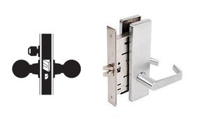 Falcon MA561L DN 626 Classroom Mortise Lock, Less conventional cylinder, Satin Chrome Finish