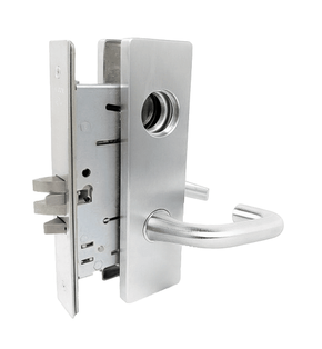 Falcon MA561L SN Classroom Mortise Lock, Less conventional cylinder