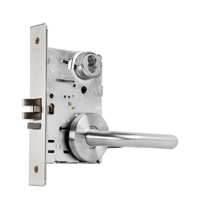 Falcon MA581B SG Storeroom Mortise Lock,  Accepts Small Format IC Core