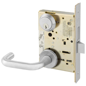 Sargent 8235 LNJ 26D Storeroom Mortise Lock, Satin Chrome Finish