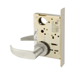 Sargent 8296 LNP 26D Double Trim Dummy Mortise Lock, Satin Chrome Finish
