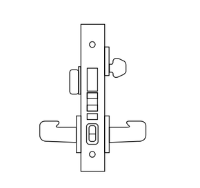 Sargent BP-8243 Apartment Corridor Door Mortise Lock, Lockbody Only