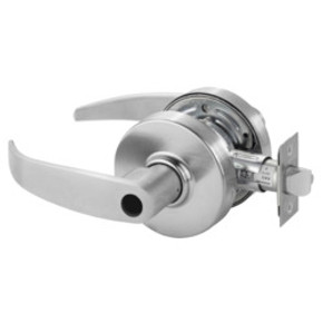 Sargent 28LC-7G04 LP Storeroom or Closet Cylindrical Lever Lock, Conventional Less Cylinder