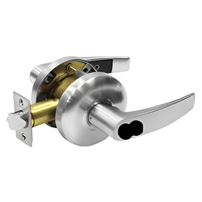 Sargent 2860-65G04 KB Storeroom or Closet Cylindrical Lever Lock, Accepts Large Format IC Core (LFIC)
