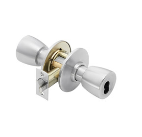 BEST 8K37D6AS3 Grade 1 Storeroom Cylindrical Knob Lock