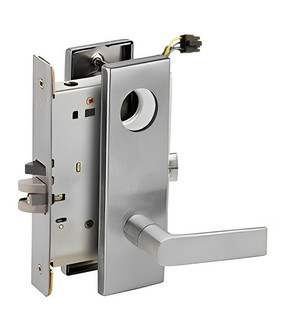 Schlage L9091EU 01N Electrified Mortise Lock, Fail Secure, No Cylinder Override