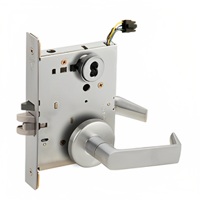 Schlage L9092EUB 06B Electrified Mortise Lock, Fail Secure, w/ Cylinder Outside