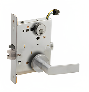 Schlage L9092ELP 01A Electrified Mortise Lock, Fail Safe, w/ Cylinder Outside