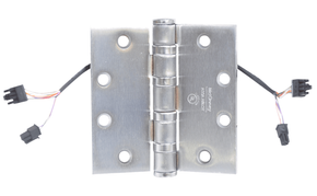 Mckinney T4A3386 4-1/2X4-1/2 QC12 5 Knuckle Heavy Weight Full Mortise Hinge, 4-1/2" by 4-1/2", 12-Wire