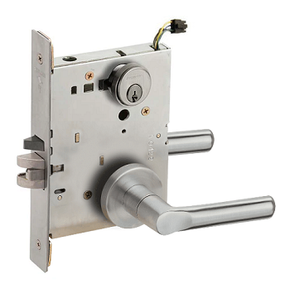 Schlage L9092ELP 18A Electrified Mortise Lock, Fail Safe, w/ Cylinder Outside