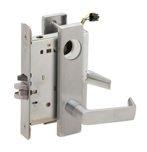 Schlage L9093EUP 01N Electrified Mortise Lock, Fail Secure, w/ Cylinder  Outside