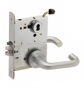 Schlage L9093EUJ 03A Electrified Mortise Lock, Fail Secure, w/ Cylinder Outside