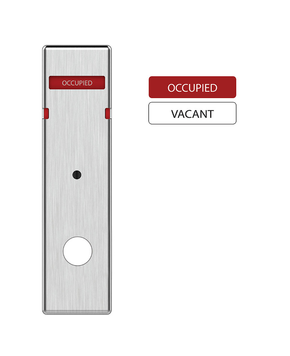 Schlage L283-446 N Escutcheon Privacy Indicator for L Series, 06 Lever - OCCUPIED/VACANT