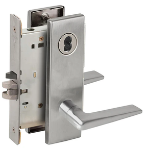 Schlage L9070J 05N Classroom Mortise Lock, Accepts Large Format IC Core (LFIC)