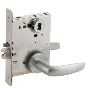 Schlage L9070B 07A Classroom Mortise Lock, Accepts Small Format IC Core (SFIC)