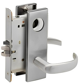 Schlage L9070L 17N Classroom Mortise Lock, Less Cylinder