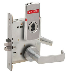 Schlage L9071B 06A L283-721 Classroom Security Mortise Lock w/ Exterior Locked/Unlocked Indicator