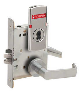 Schlage L9071J 06A L283-722 Classroom Security Mortise Lock w/ Exterior Vacant/Occupied Indicator