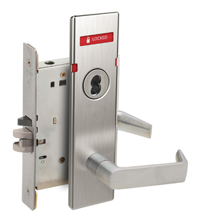 Schlage L9071J 06N L283-721 Classroom Security Mortise Lock w/ Exterior Locked/Unlocked Indicator