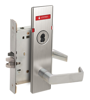 Schlage L9071B 06N L283-721 Classroom Security Mortise Lock w/ Exterior Locked/Unlocked Indicator