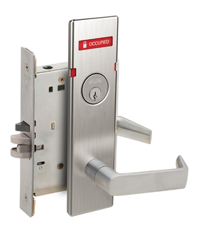Schlage L9071P 06N L283-722 Classroom Security Mortise Lock w/ Exterior Vacant/Occupied Indicator