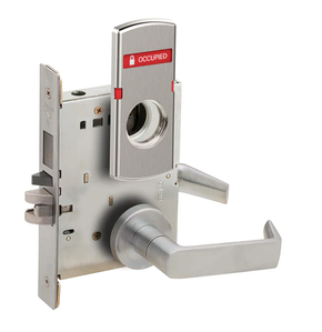 Schlage L9480L 06A L283-722 Storeroom Mortise Lock w/ Exterior Vacant/Occupied Indicator