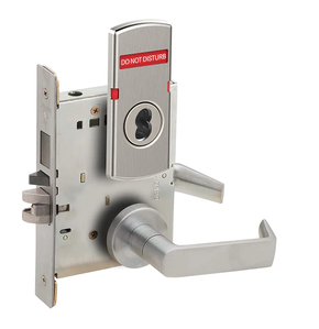 Schlage L9480J 06A L283-723 Storeroom Mortise Lock w/ Exterior Do Not Disturb Indicator