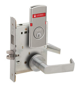 Schlage L9466P 06A L283-721 Utility Room/Storeroom Mortise Lock w/ Exterior Locked/Unlocked Indicator