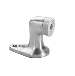 Rockwood 482 US26D Door Stop, 2-1/8" Projection, 1-1/2" by 2-1/2" Base, Satin Chrome Finish